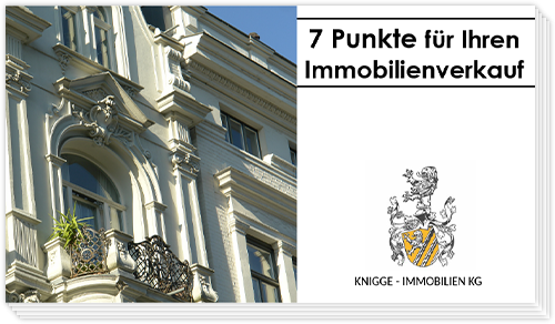 Deckblatt 7 Punkte für den Immobilienverkauf